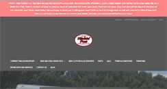 Desktop Screenshot of hitchinposttrailer.com